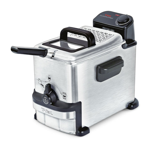 EZ Clean Pro Compact Deep Fryer with Oil Filter, Stainless Steel, 2L U6L8 - product image 1