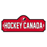 Team Canada/Hockey Canada Street Sign, For Hockey Fans/Collectors, 4-in x 15-in O9V6 - product image 1
