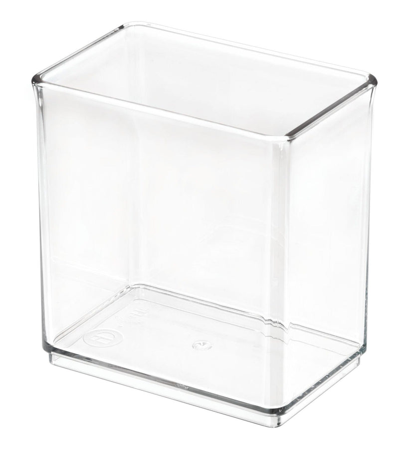 The Home Edit by iDESIGN Clear Stackable Deep Organizing Storage Bin, 1-L T4A6