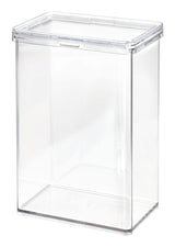 The Home Edit by iDESIGN Clear Stackable Large Canister with Air Tight Lid, 2.37-L U8C4 - product image 1