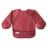 Twinkle Mess-Proof Apron Bibs, Rose Burgundy, 2-pk H3E2 - product image 1