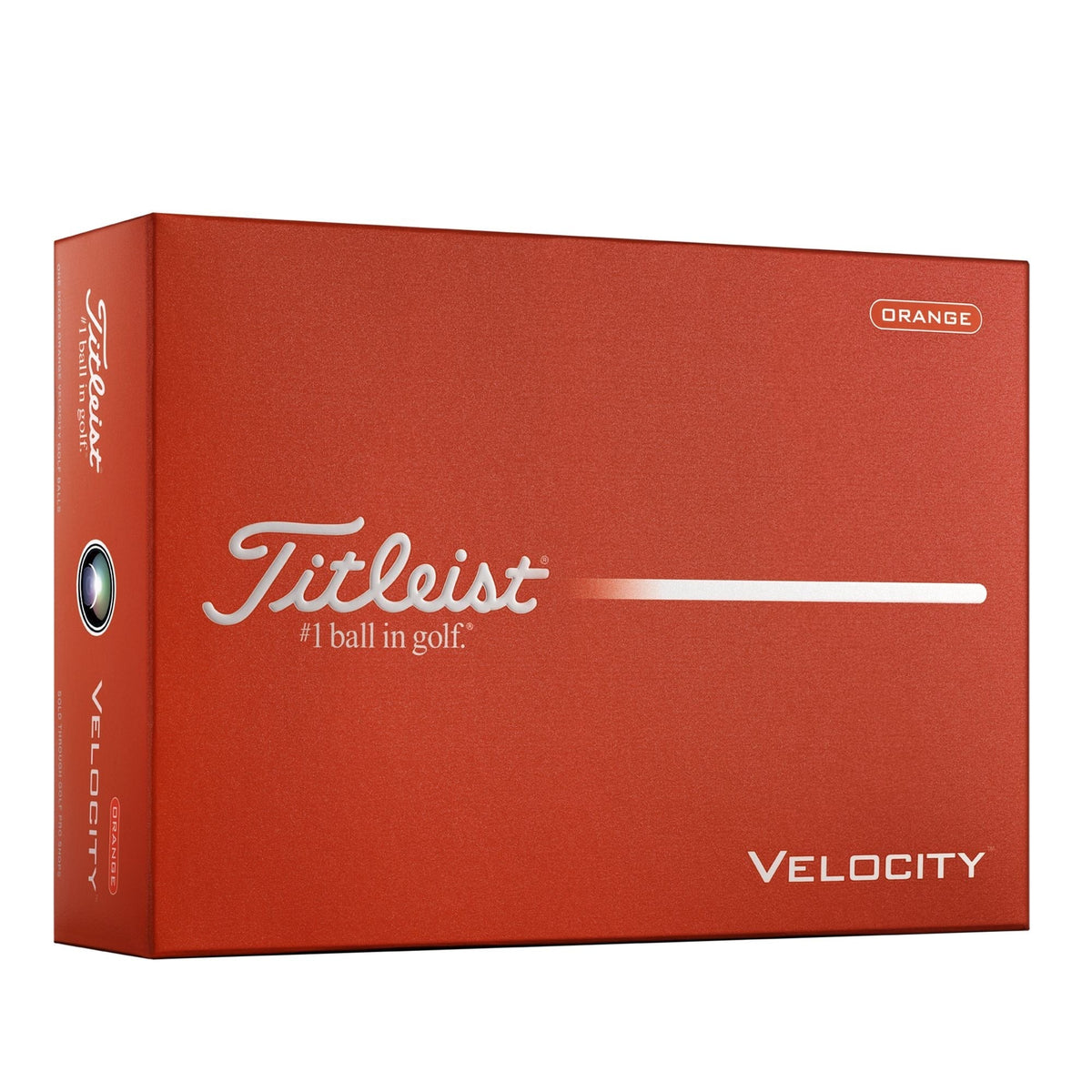 Velocity Golf Balls, Matte Orange, 12-pk X9C7 - product image 1