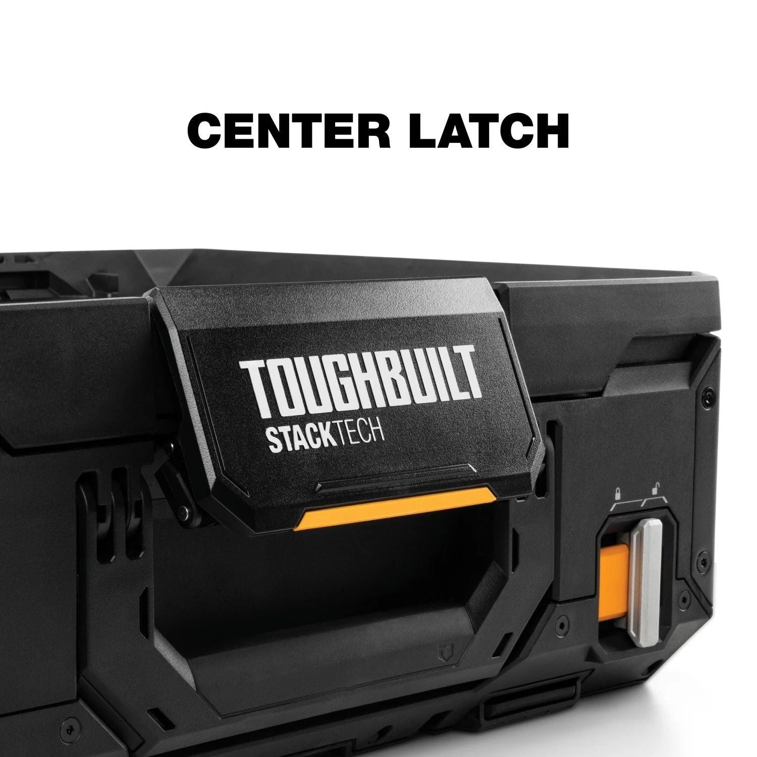 StackTech Top Portable Modular Plastic/Metal Tool Box with 4 Dividers and 4 Bins, IP65-Rated, Black G6P7 - product image 6