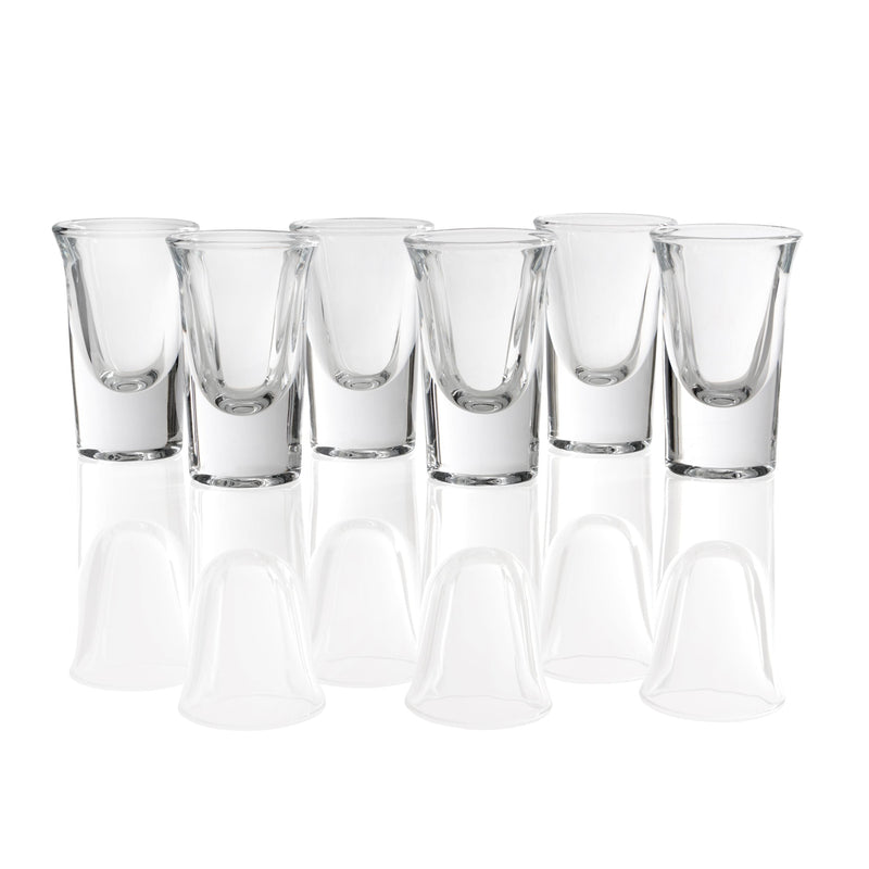 Shot Glasses Set, 1-oz Capacity, 30-mL, 6-pc Z5C9