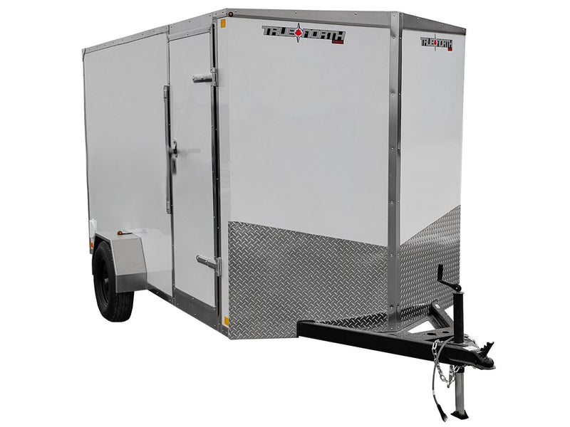 6 x 12-ft Enclosed Utility Trailer with Ramp Door O2A7