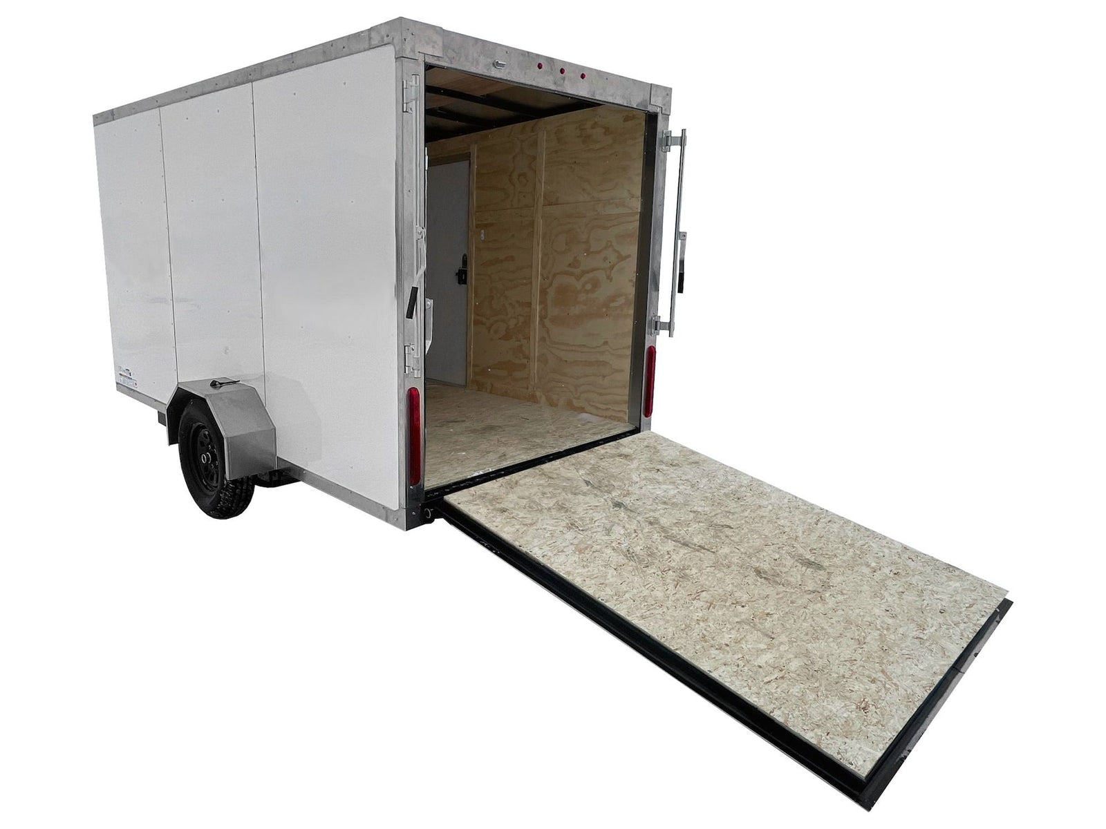 6 x 12-ft Enclosed Utility Trailer with Ramp Door O2A7 - product image 5