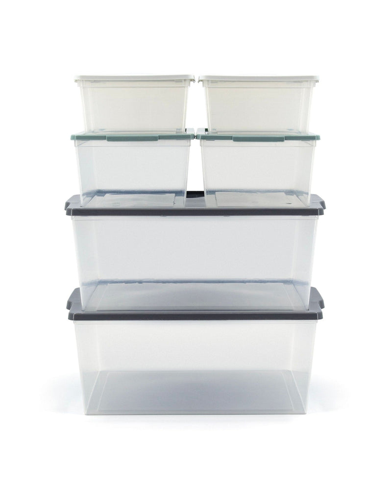 Store Modbox Modular Storage Bin with Lid, 8-pk T4V4