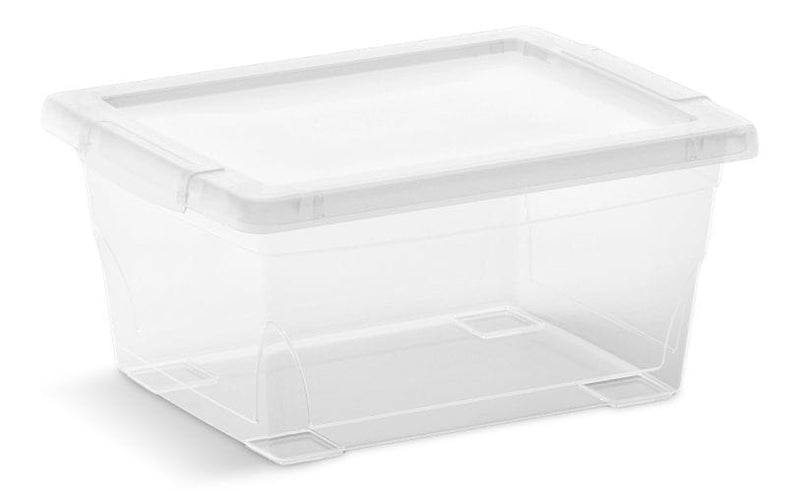 type A Clarity Transparent Storage Box with Lid, 2-L U3H3