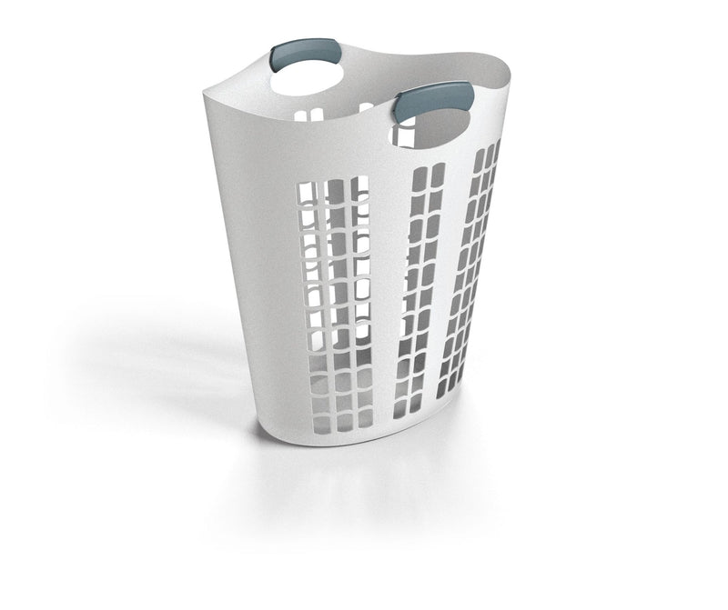 type A Flexible Laundry Hamper, White O1N7