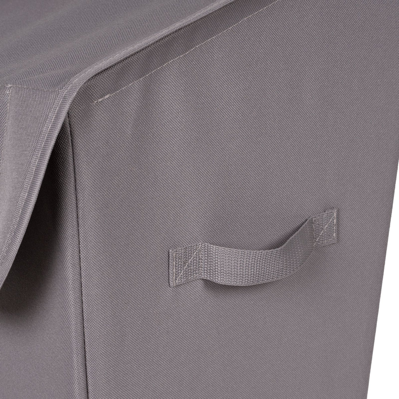 type A Laundry Hamper with Lid, 19.3 W x 12 D x 24-in H, Grey W2L7 - product image 4