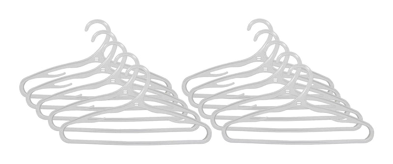 type A Plastic Slim Kids' Hangers, 10-pk Y1I6