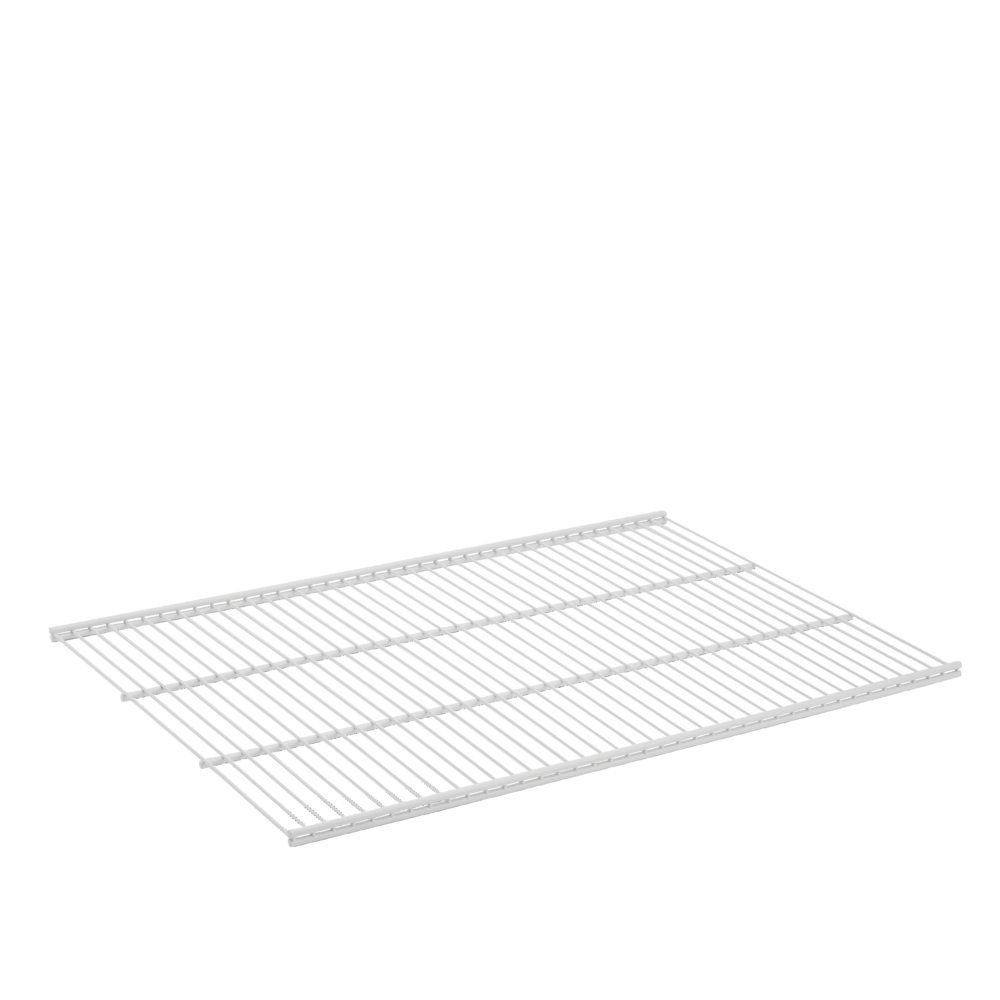 type A Twin Track Wire Shelf, White, 16 x 24-in T6U0 - product image 1