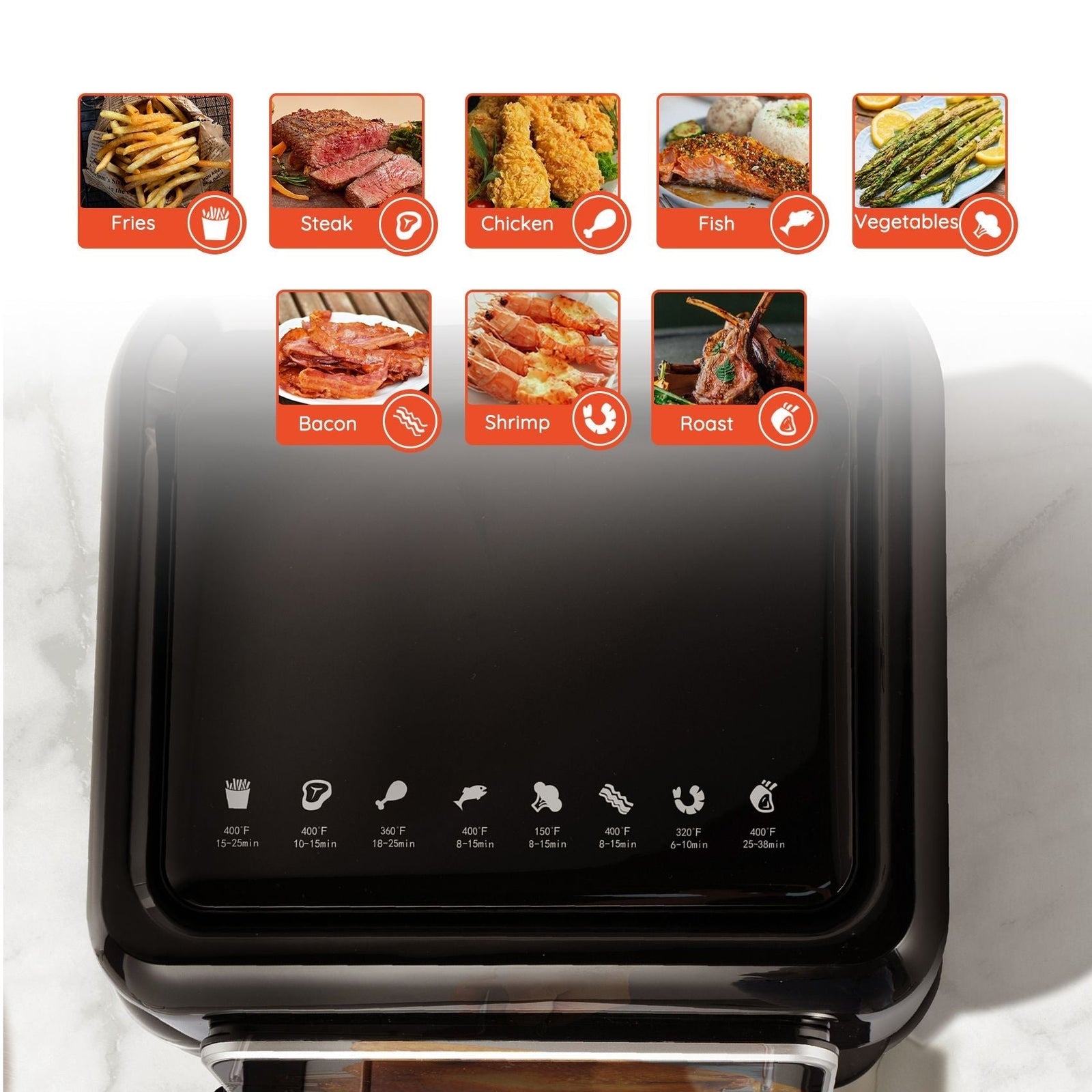 Cosa Digital Air Fryer with 8 Cook Modes, 12.46-qt P7C5 - product image 6
