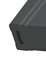 Solutions Plastic Tall Slim Rectangular Garbage Can, Black, 87-L P8G6 - product image 5