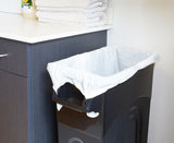 Solutions Plastic Tall Slim Rectangular Garbage Can, Black, 87-L P8G6 - product image 7