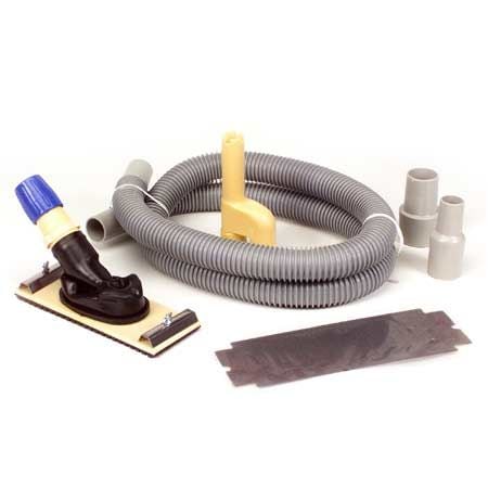Dust-Free Sander Kit with 6-in Hose, Shop-Vac/Vacuum Adaptors & Medium Grit Sandpaper W9V3 - product image 1
