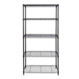 Classics 5-Tier Steel Shelving, 30-in x 14-in x 60-in, Black A1K0 - product image 1
