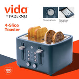 4-Slice Toaster with Extra-Wide Slots, Bluefin I6B6 - product image 3
