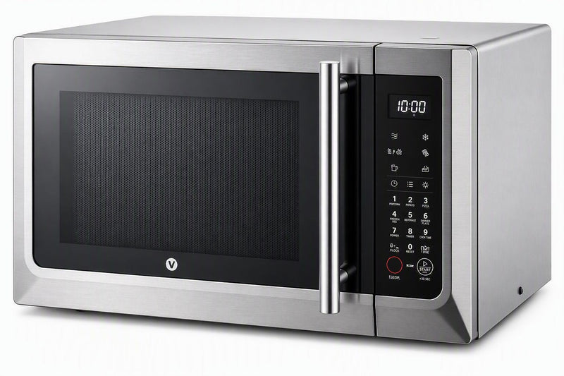 Combination Countertop Microwave Oven with Air Fryer, 1000W, 1.1-cu-ft, Stainless Steel S4F0