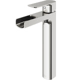 Amada 11-in Brushed Nickel Vessel Bathroom Faucet V9P4 - product image 2