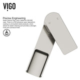 Amada 11-in Brushed Nickel Vessel Bathroom Faucet V9P4 - product image 5