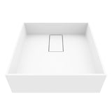 Bryant MatteStone 15x15-in Deep White Bathroom Sink/Basin with Square Vessel H6O4 - product image 1