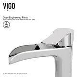 Glass Turquoise Water Bathroom Sink/Basin Set with Niko Faucet and Rectangular Vessel K9Y5 - product image 3