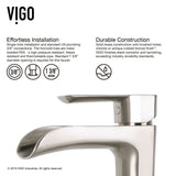 Hibiscus MatteStone White Bathroom Sink/Basin Set with Niko Faucet and Square Composite Vessel V9Q8 - product image 6