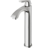 Linus Single Handle Vessel Sink Bathroom Faucet, Brushed Nickel Q3P8 - product image 2