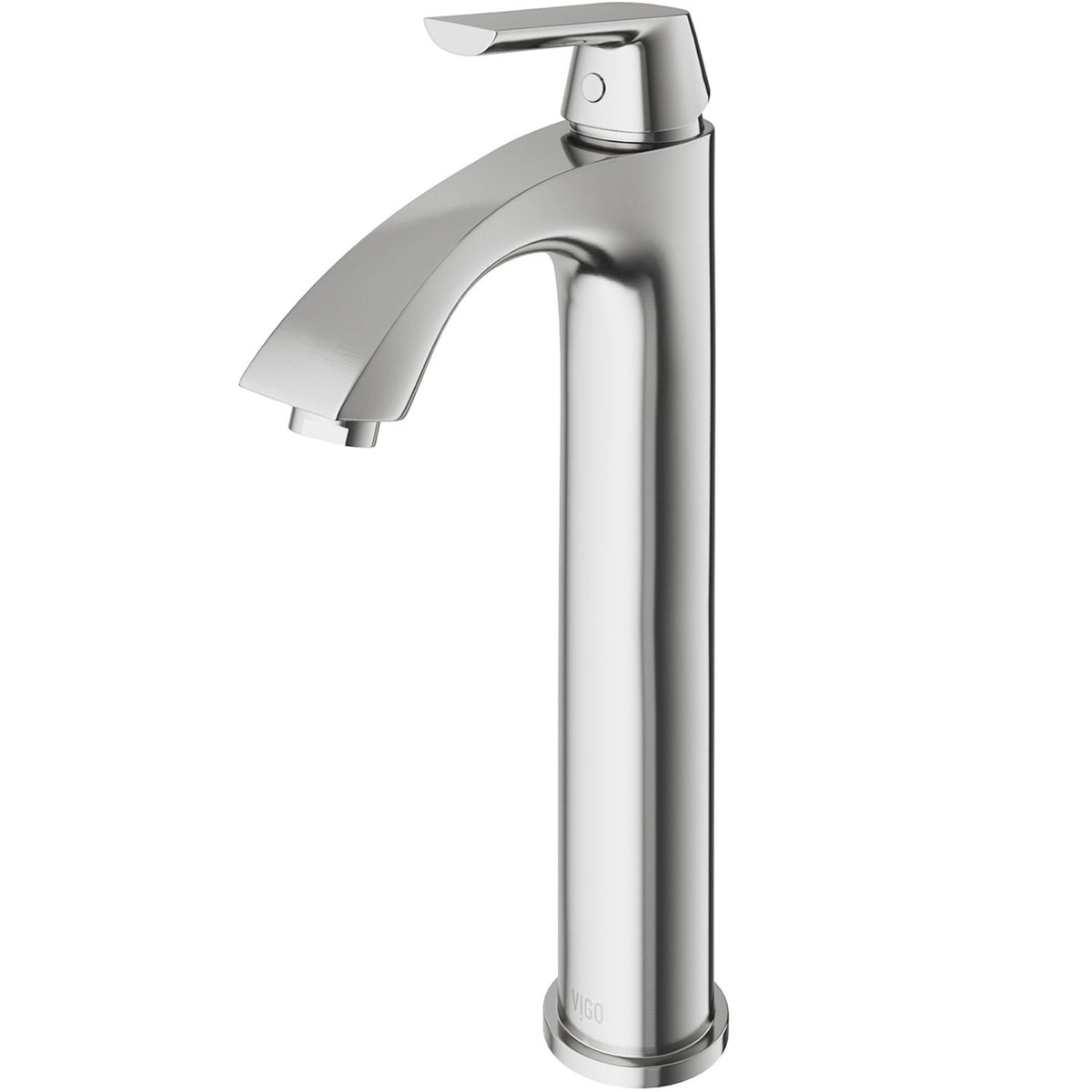 Linus Single Handle Vessel Sink Bathroom Faucet, Brushed Nickel Q3P8 - product image 2