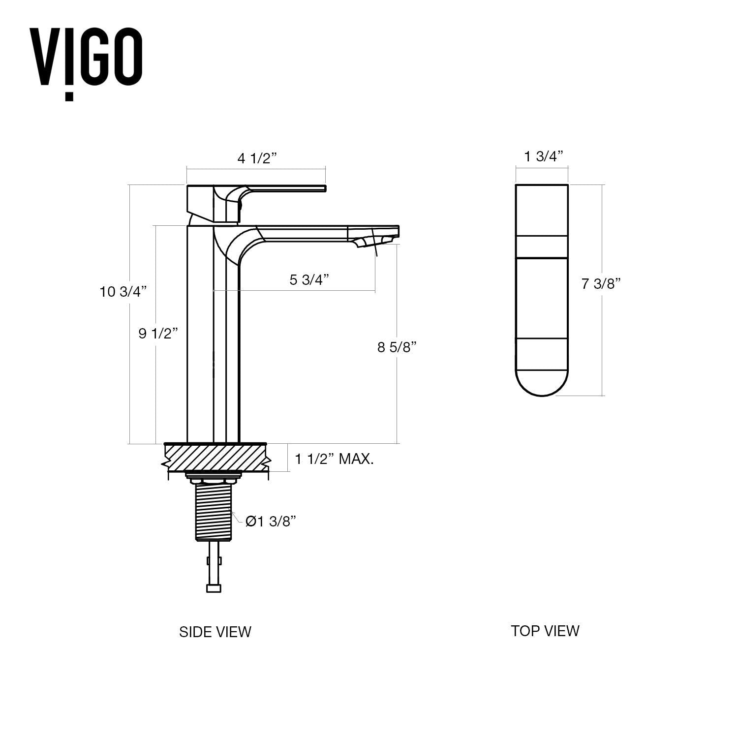 Norfolk Single Handle Vessel Single Hole Bathroom Sink Faucet, WaterSense Certified, Chrome B5D3 - product image 3