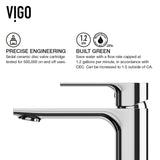 Norfolk Single Handle Vessel Single Hole Bathroom Sink Faucet, WaterSense Certified, Chrome B5D3 - product image 5
