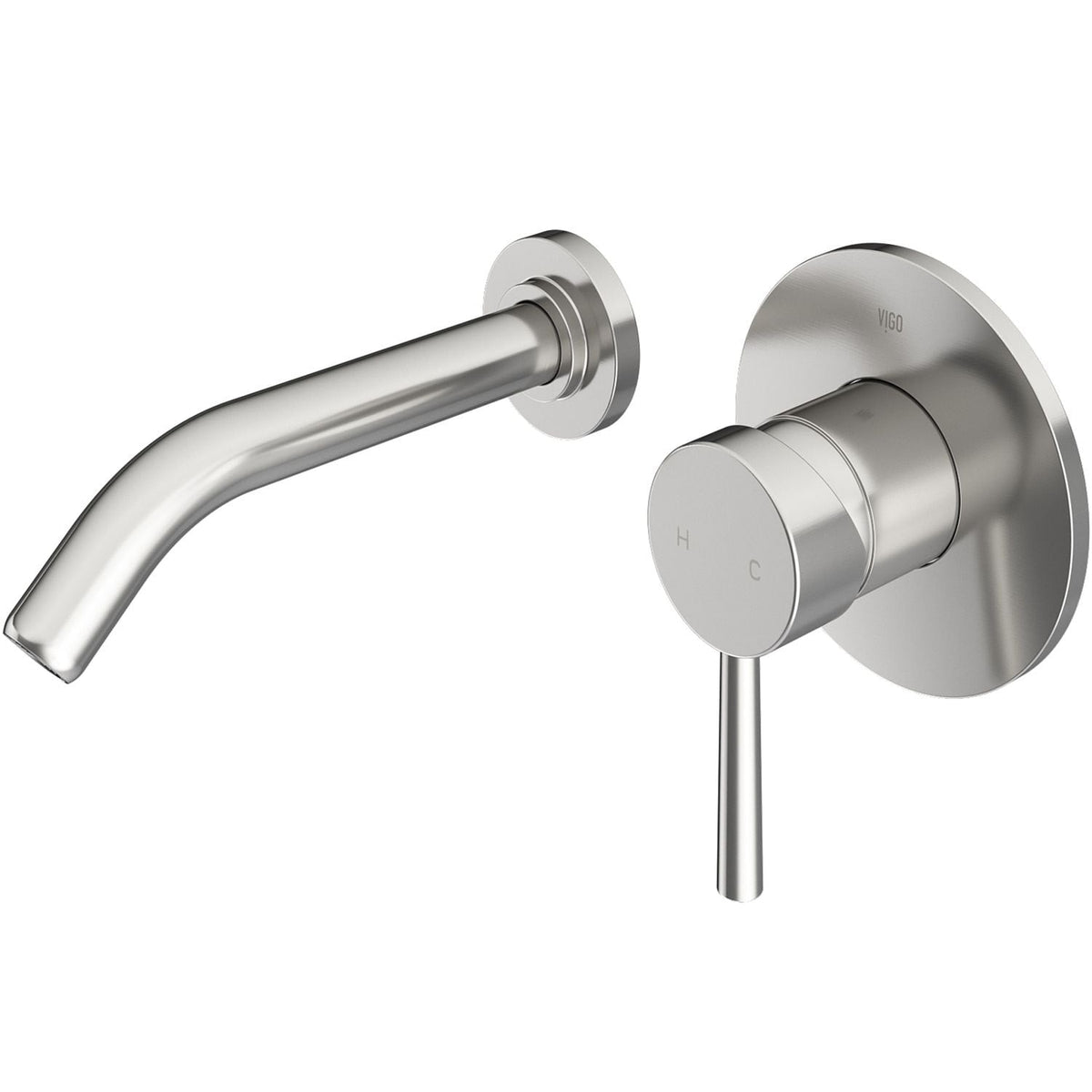 Olus Wall Mount Bathroom Faucet, WaterSense Certified, Brushed Nickel X1G1 - product image 1