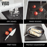 Oxford 1-Bowl Stainless Steel Apron Front Farmhouse Kitchen Sink with Accessories, 33-in J6K2 - product image 4