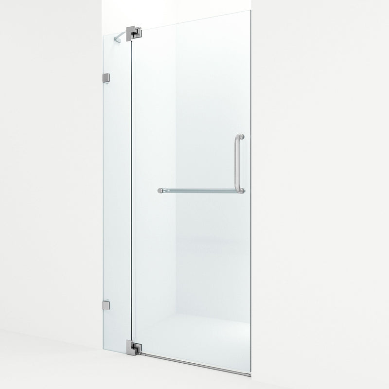 Pirouette Clear Shower Door, 42-in x 72-in I0R6