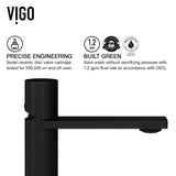 Sottile MatteShell Amber Bathroom Sink/Basin Set with Gotham Faucet and Glass Vessel M7Q6 - product image 7