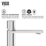 Starr Glass MatteStone White Bathroom Sink/Basin Set with Gotham Faucet and Rectangular Composite Vessel W5T8 - product image 6