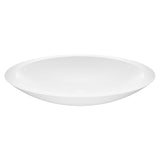 Wisteria Matte Stone Circular Vessel Bathroom Sink/Basin with Deep Bowl, White J5V1 - product image 1