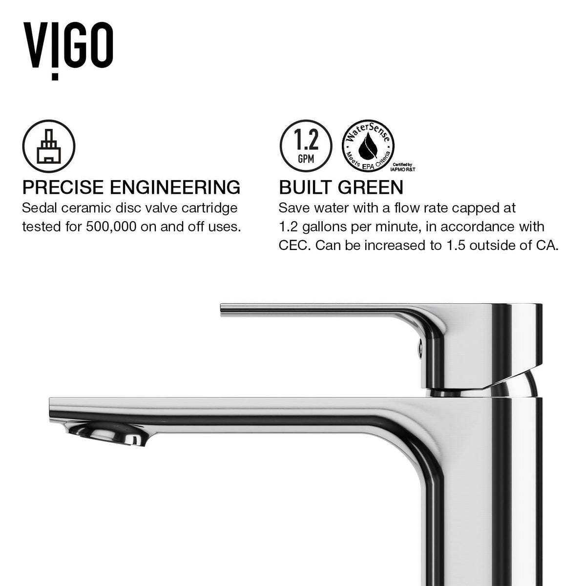 Wisteria MatteStone White Bathroom Sink/Basin Set with Norfolk Faucet and Oval Composite Vessel K0W0 - product image 3