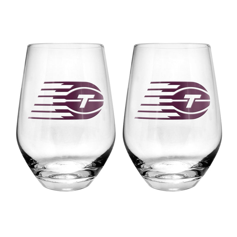 Set, For Basketball Fans/Collectors, Clear, 19-oz, 2-pk W5P0