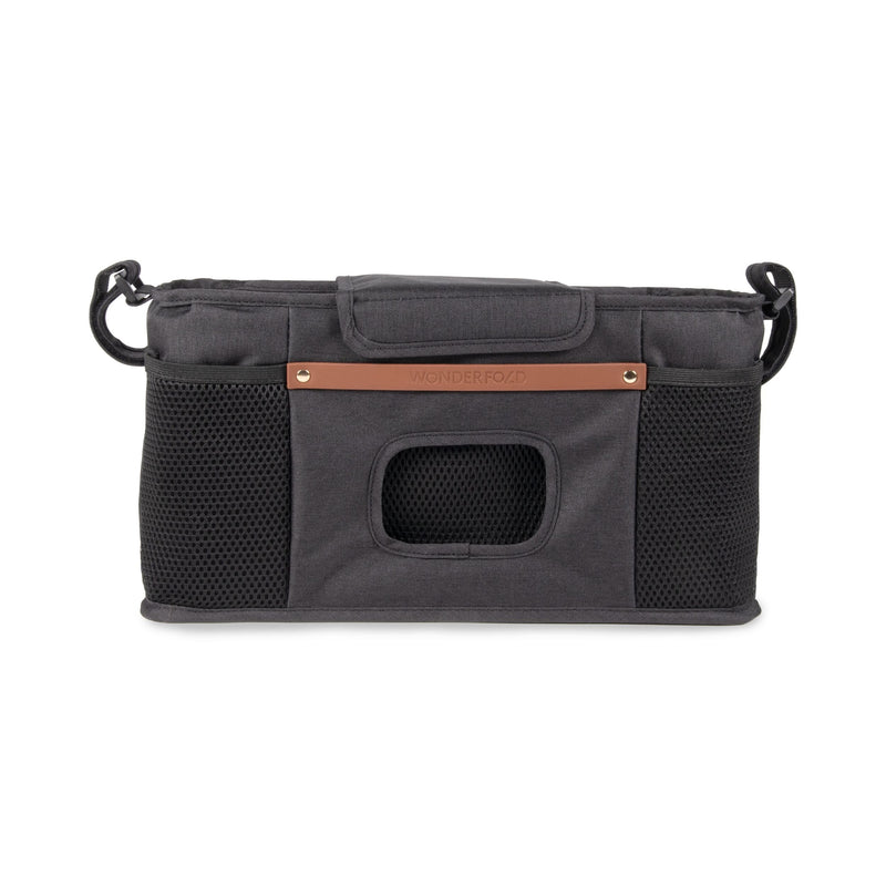 Parent Console with 2 Insulated Cupholders, Black O7B1