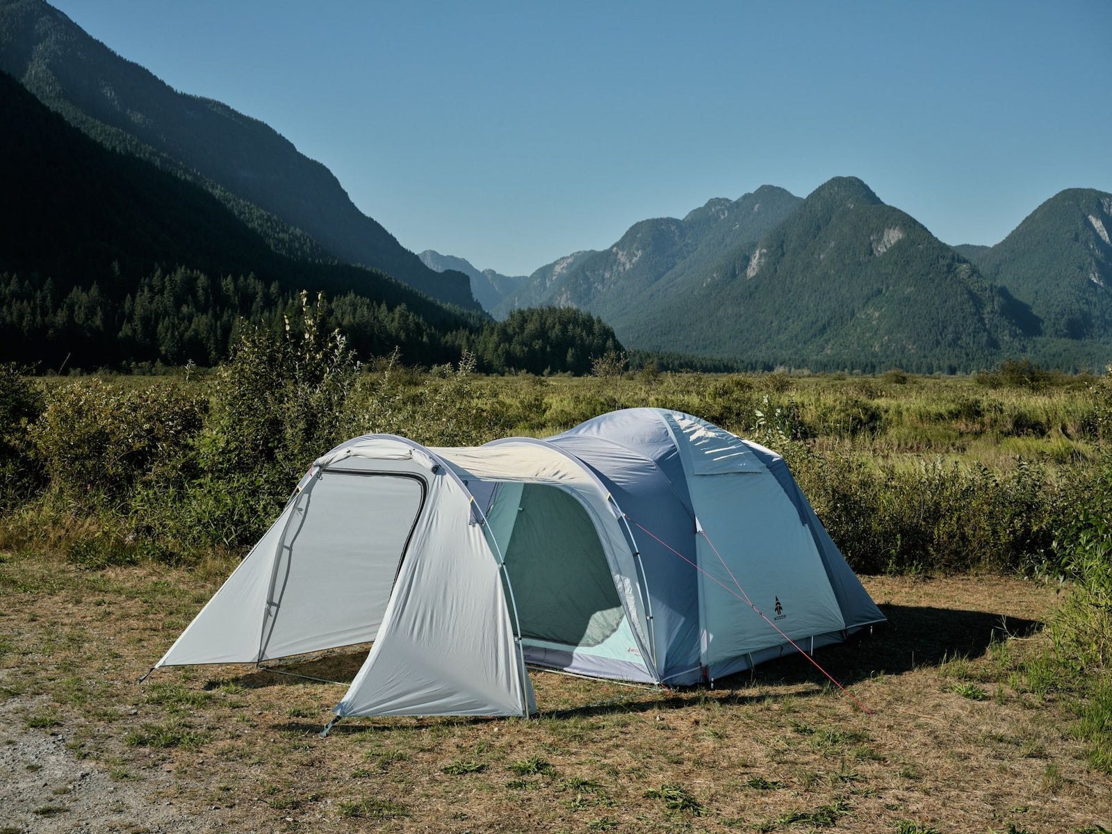 Vardo 6-Person Camping Tent, Blue K2D3 - product image 7