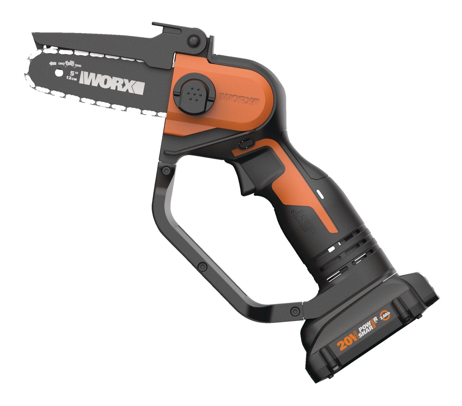 WG324 20V Power Share Cordless Pruningsaw, Battery & Charger Included, 5-in D9Z7 - product image 4