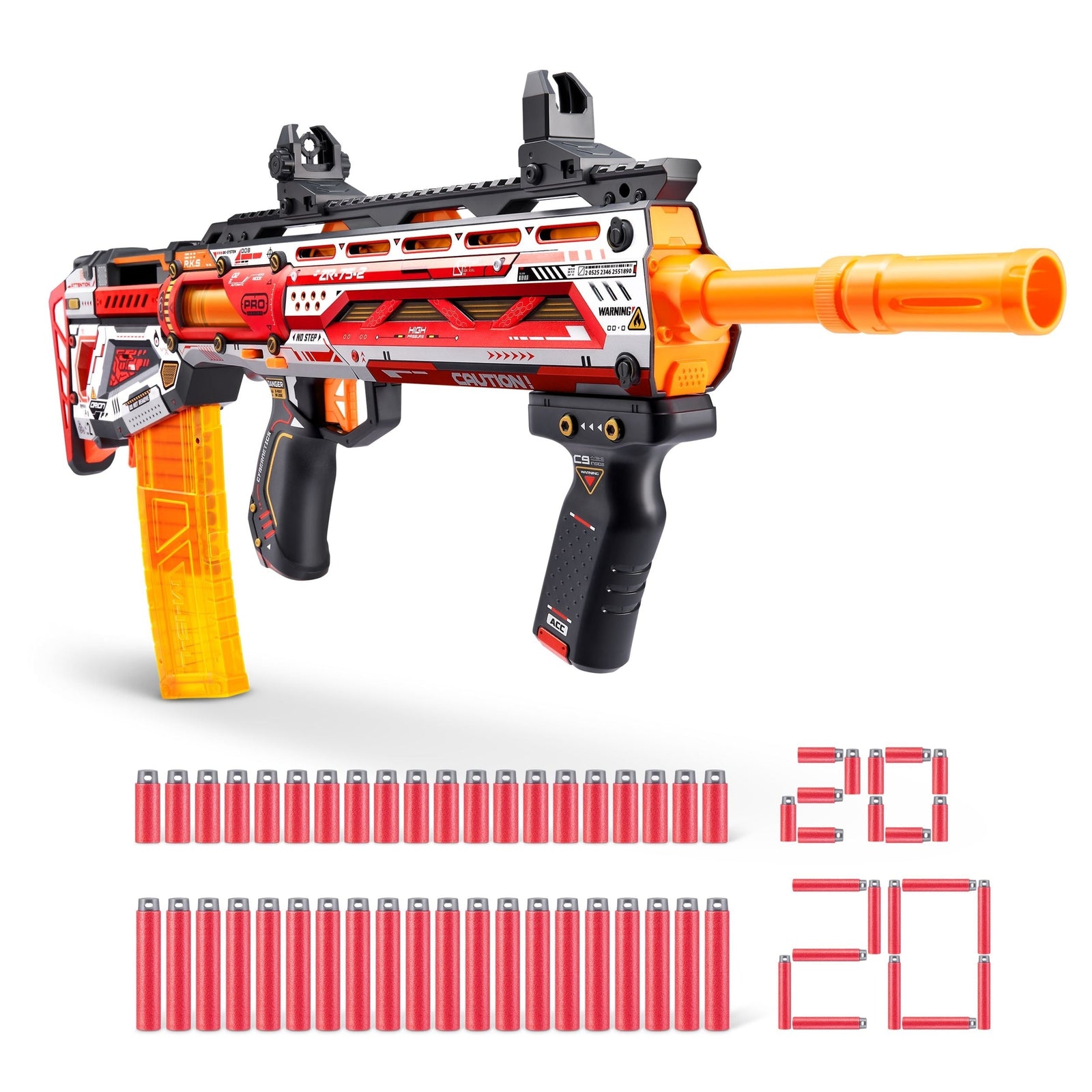 Skins Pro Series Longshot Dart Blaster with 40 Darts, Ages 14+ G4O6 - product image 1