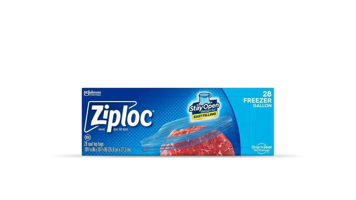 Large Freezer Bags Value Pack, 3.7-L, 32-pk S3D1 - product image 1